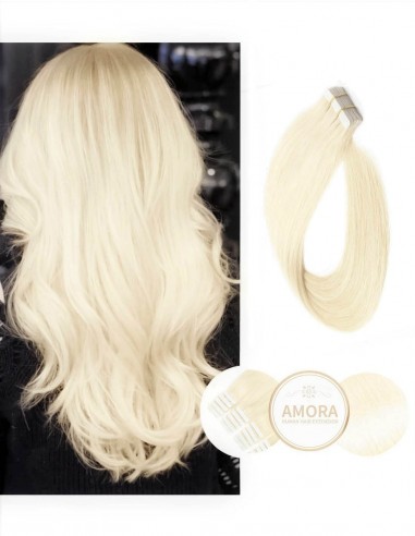 Extensii Tape In BRILLIANT Blond Rece...
