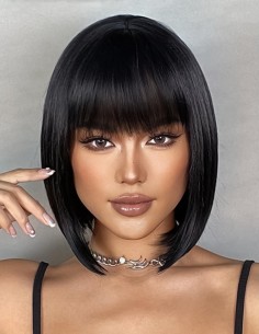 Peruca Naturala EMMA Negru...