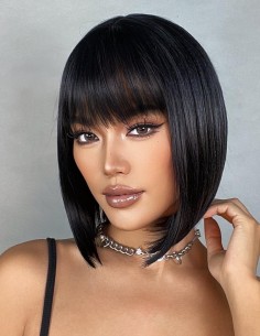 Peruca Naturala EMMA Negru... 2