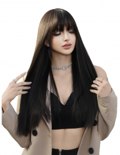 Peruca VANCY Saten Inchis