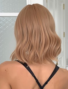 Peruca ETEL Blond Mediu 2
