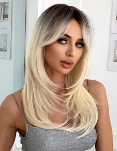 Peruca MING Ombre Blond...