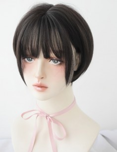 Peruca FILOFTEA Negru Natural