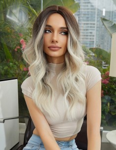 Peruca ALBINES Ombre Saten... 2