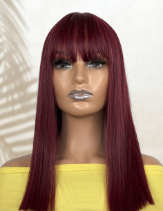 Peruca LISA Roscat Visiniu 2