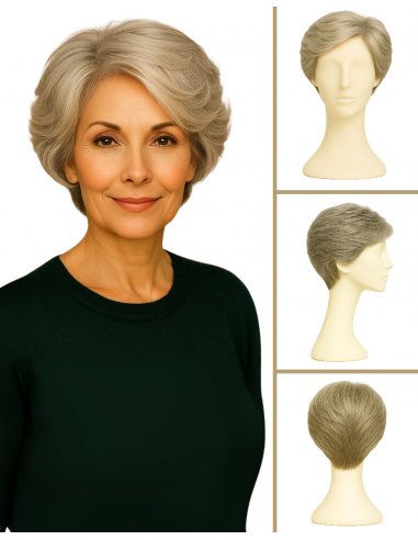 Peruca Par Natural Barbara Gray
