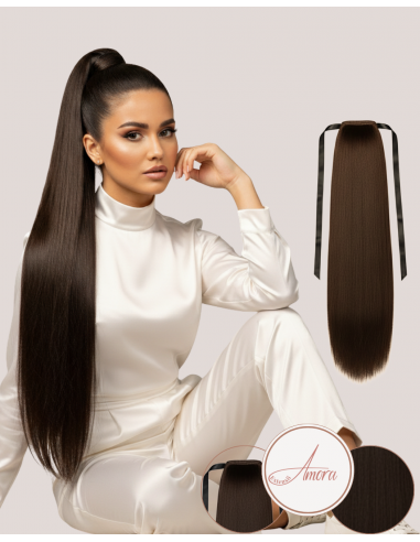 Extensii Coadă Păr Rusesc Dark Mocha 2