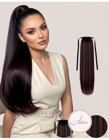 Extensii Coadă Păr Rusesc Black Ruby...