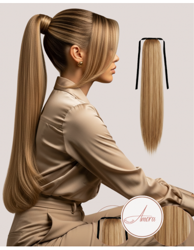 Extensii Coadă Păr Golden Latte 16-3