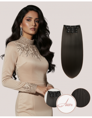 Extensii Clip On Păr Rusesc Ebony 1b