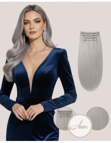 Extensii Clip On Păr Rusesc Silver Ice