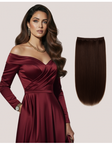 Extensii Tresă Păr Rusesc Dark Mocha 2