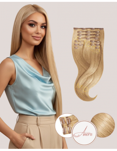Extensii Clip On   Amora Blond Bej 16