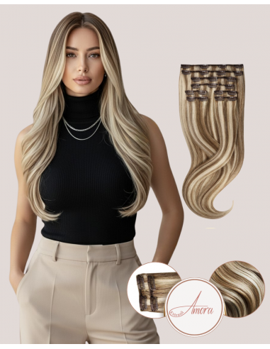 Extensii Clip On   Amora Balayage Sun...