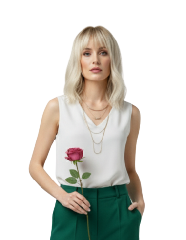 Peruca Naturala FHAL Ombre Blond...