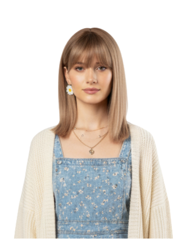 Peruca Naturala BLADEN Blond Nisipiu