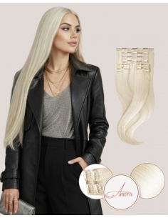 Extensii Clip On Lux Blond...