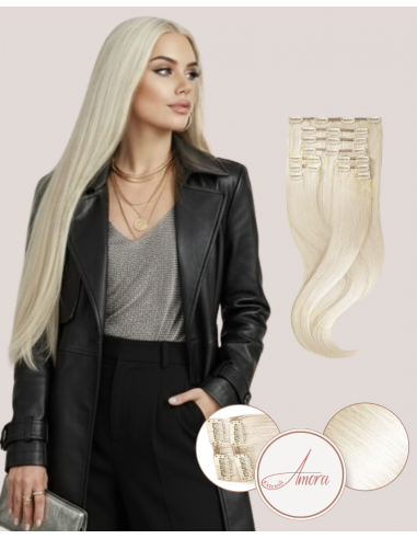 Extensii Clip On Lux Blond Cenusiu Pla