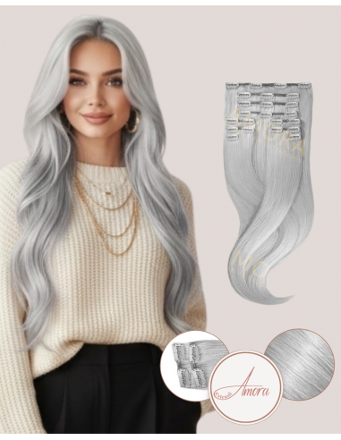 Extensii Clip On Lux Gray