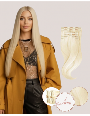 Extensii Clip On Mega Volum Blond...