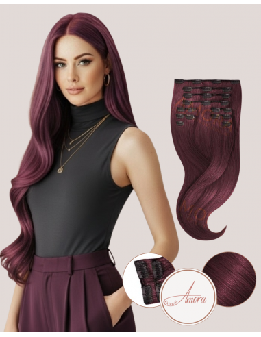 Extensii Clip On  MegaVolum Roscat...