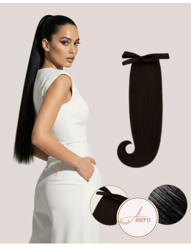 Extensii Coadă   Amora Negru Natural 1b