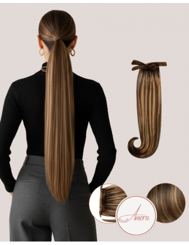 Extensii Coadă   Amora Sweet Coffee 2-18