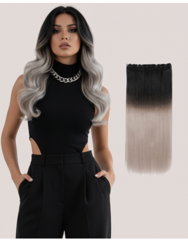 Extensii Tresă   Amora Noir to Silver...