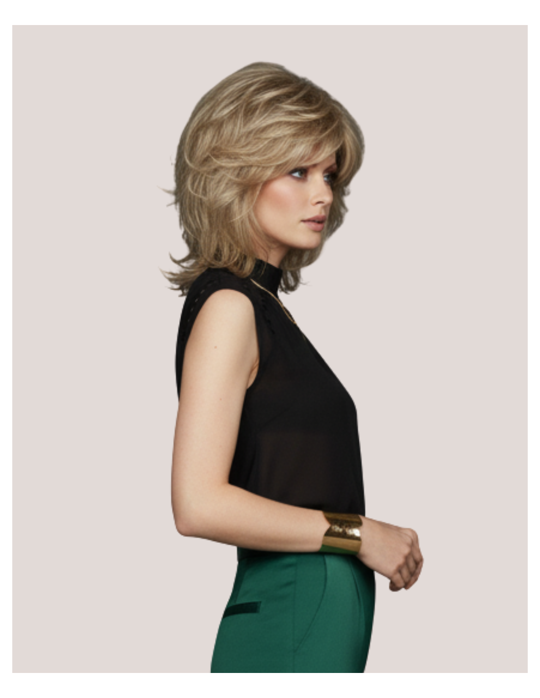 Peruca Naturala AFRY Blond deschis Peruca Naturala AFRY Blond deschis