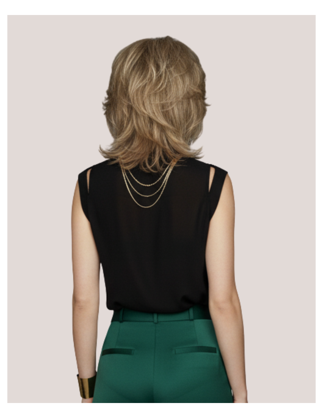 Peruca Naturala AFRY Blond deschis Peruca Naturala AFRY Blond deschis