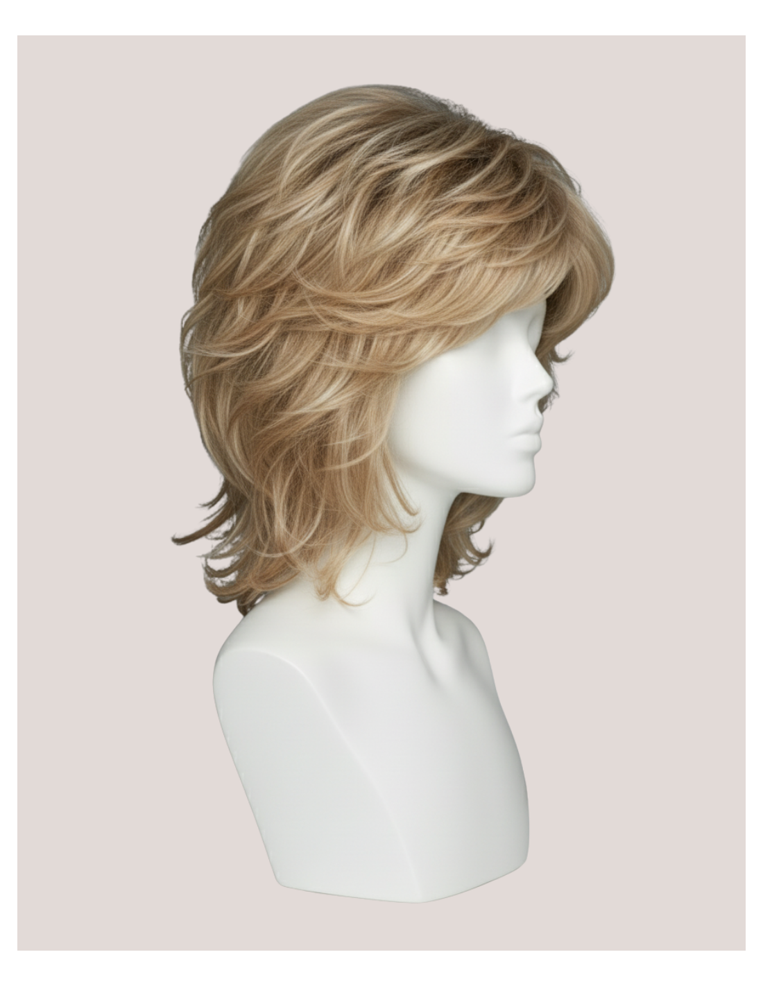 Peruca Naturala AFRY Blond deschis Peruca Naturala AFRY Blond deschis