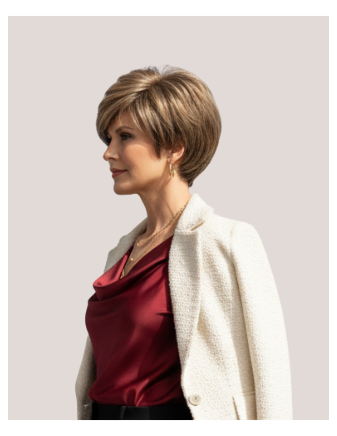 Peruca Naturala CASSIE Saten Deschis... Peruca Naturala CASSIE Saten Deschis...