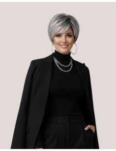 Peruca Naturala ROZALIA Silver