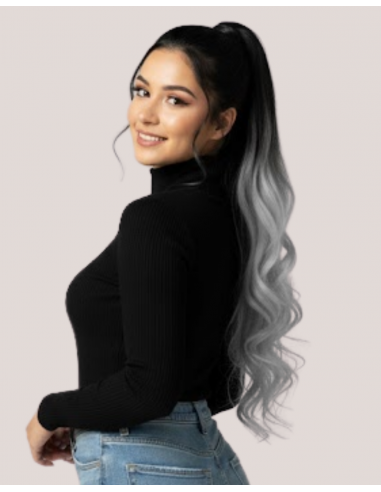 Coada New Style Ombre Negru/White