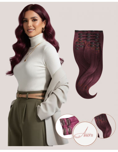 Extensii Clip On   Amora Roscat...