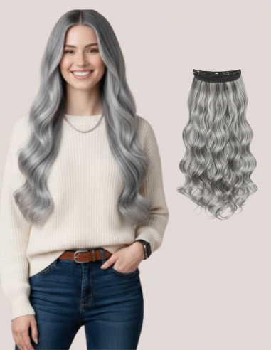 Tresă Ondulată Suvitata Gray-White Gray