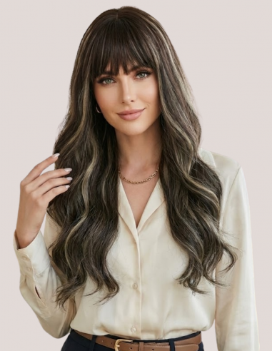 Peruca ABIA Saten Inchis Suvitat