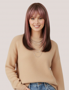 Peruca EUNICE Ombre Roz