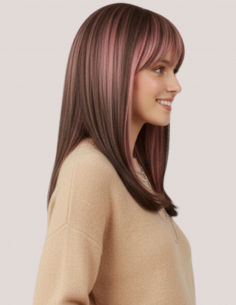 Peruca EUNICE Ombre Roz 2