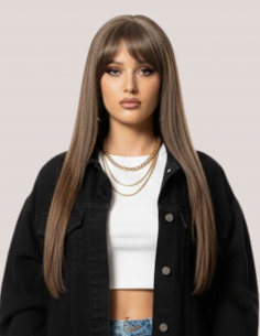 Peruca RUTH Saten Deschis