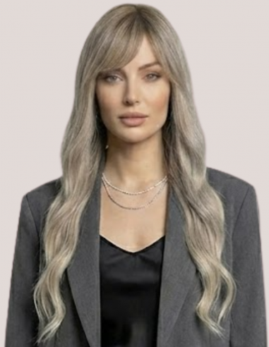 Peruca  IMELDA Ombre Saten Deschis/...