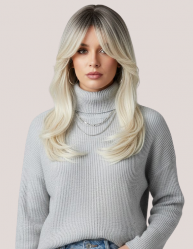 Peruca MING Ombre Blond Platinat