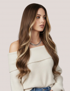 Peruca EDINA Balayage Saten...