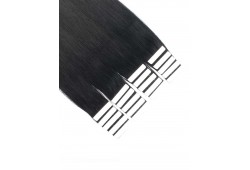 Extensii Tape In BRILLIANT Negru 1
