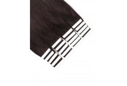 Extensii Tape In BRILLIANT Negru Natural 1B