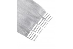 Extensii Tape In BRILLIANT Silver Gray