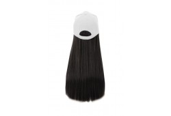 Sapca cu Tresa Atasata Negru Natural 1B