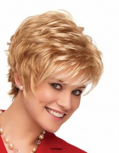 Peruca Naturala SORANA Blond Piersica 2